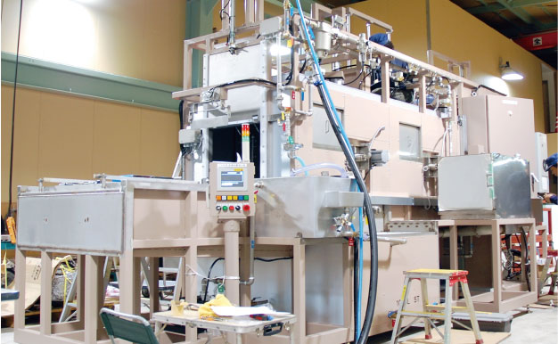 トルコンアッシー洗浄脱水装置